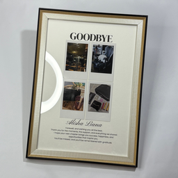 Framed Polaroids (A4)