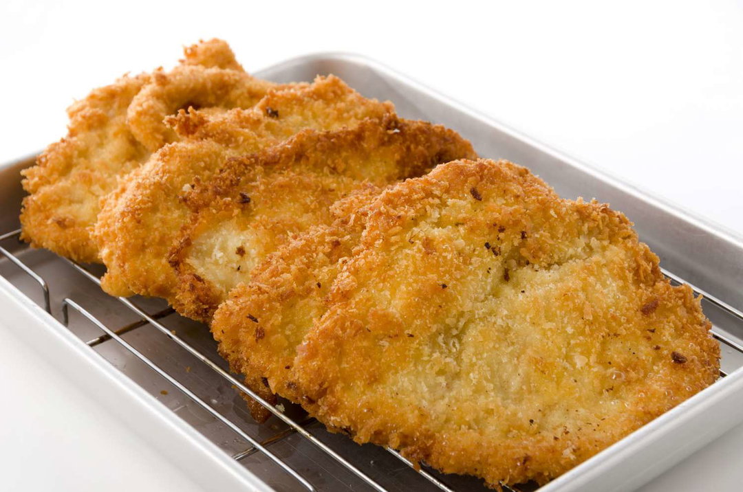 Pechuga de pollo empanizada