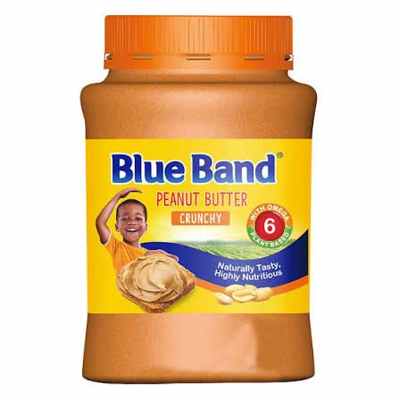 Blue band crunchy peanut butter 400g