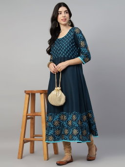 KAMS COTTON ANARKALI 