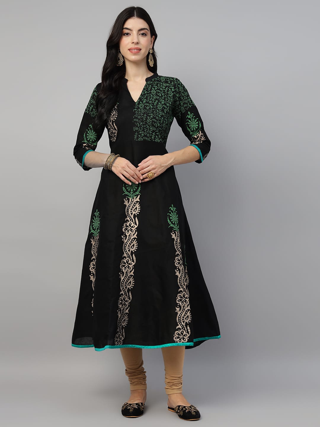 KAMS COTTON ANARKALI_0