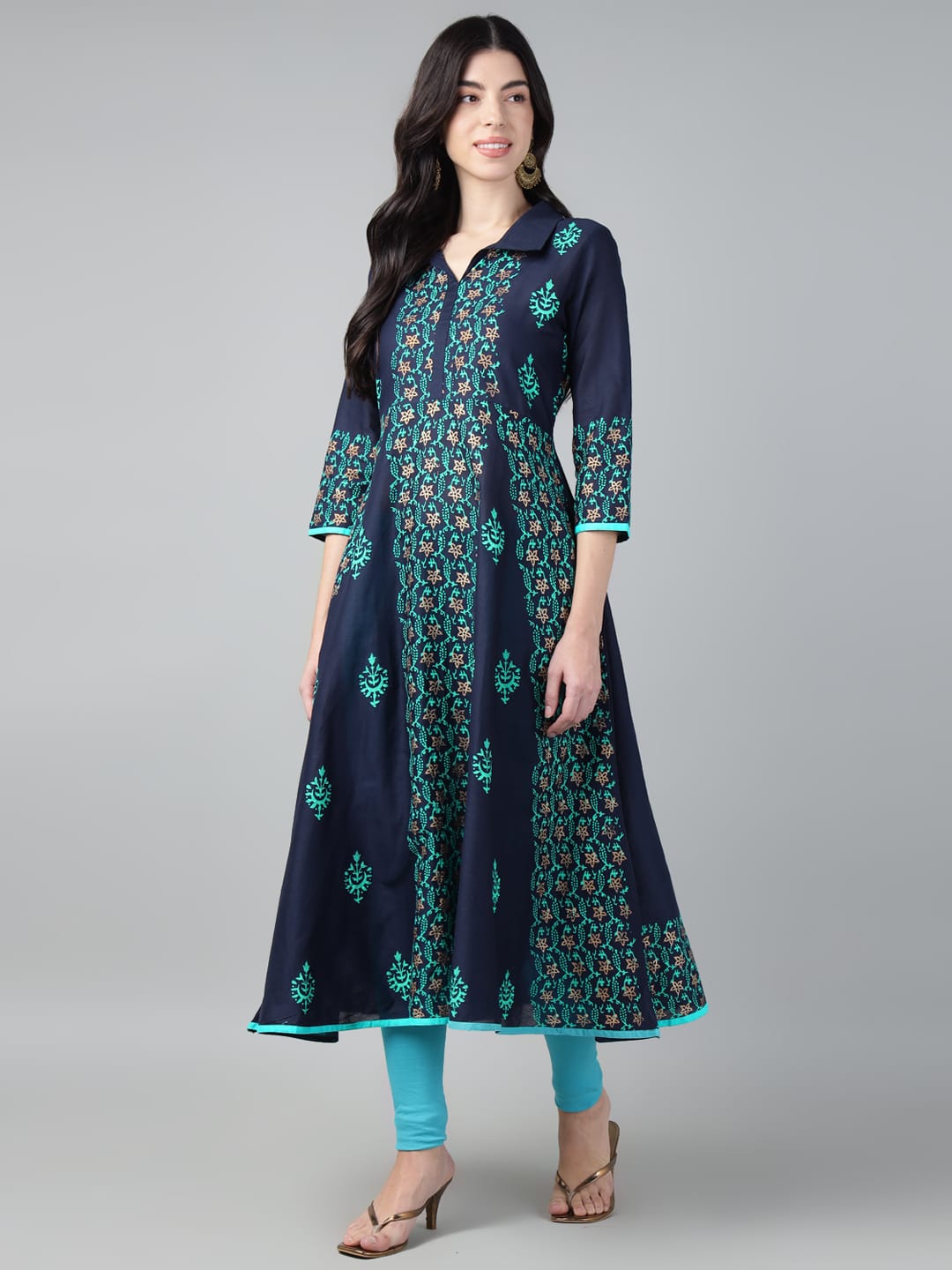 KAMS COTTON ANARKALI_0