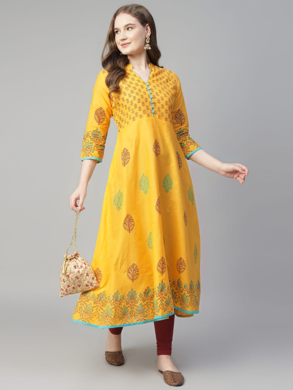 KAMS COTTON ANARKALI_0