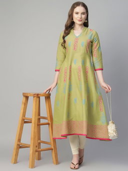 KAMS COTTON ANARKALI