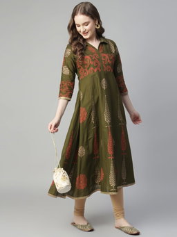 KAMS COTTON ANARKALI