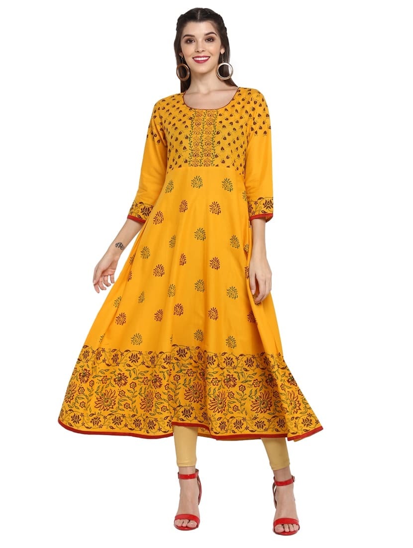 KAMS COTTON ANARKALI_0
