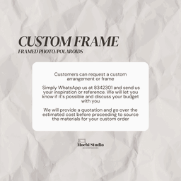 Custom Framed Polaroids