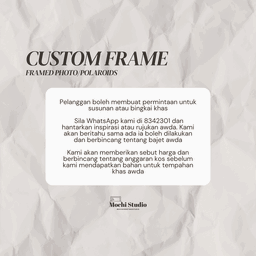 Custom Framed Polaroids
