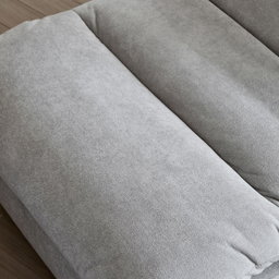 Archer Lounge Chair & Ottoman Set – Pebble Grey Flannel