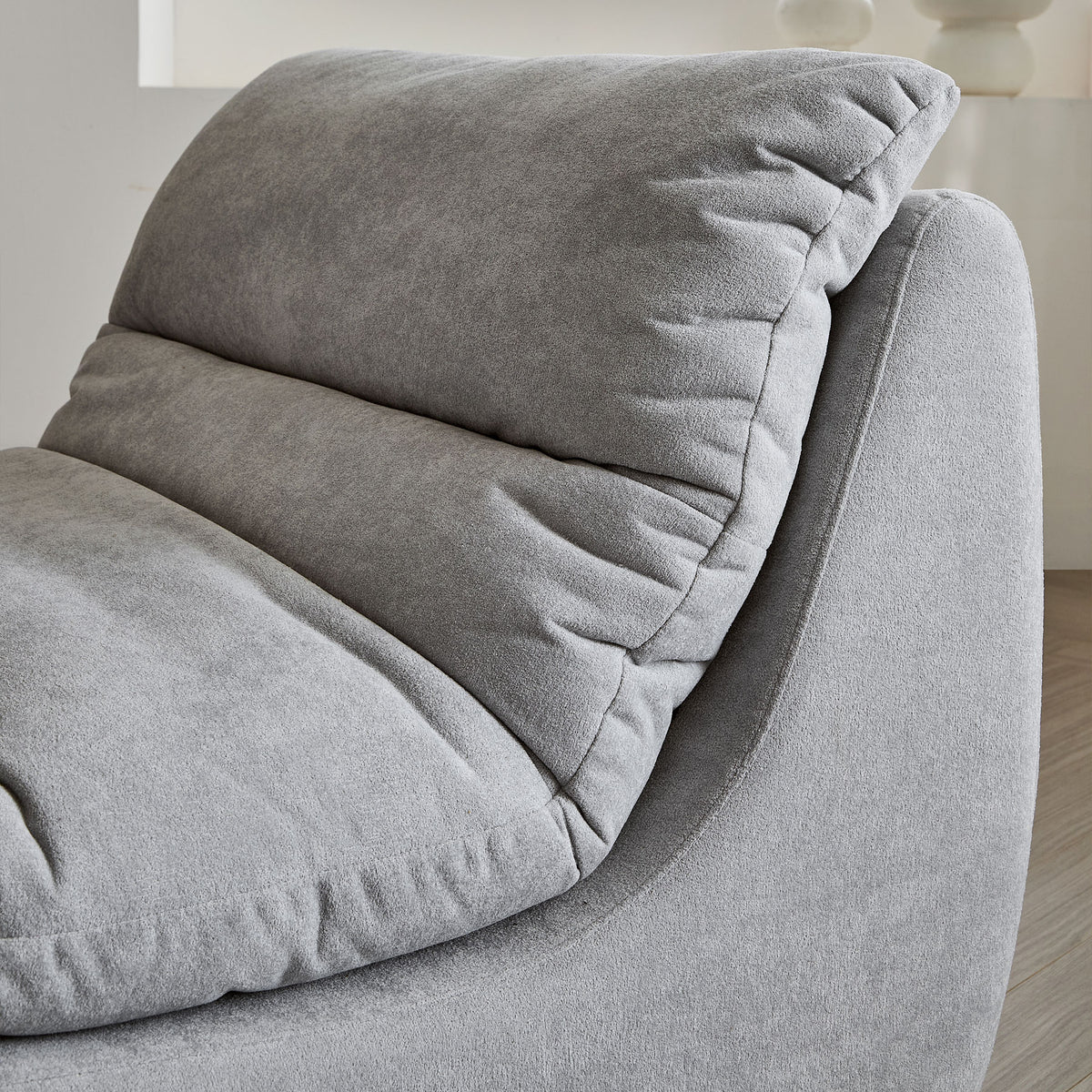 Archer Lounge Chair & Ottoman Set – Pebble Grey Flannel_5