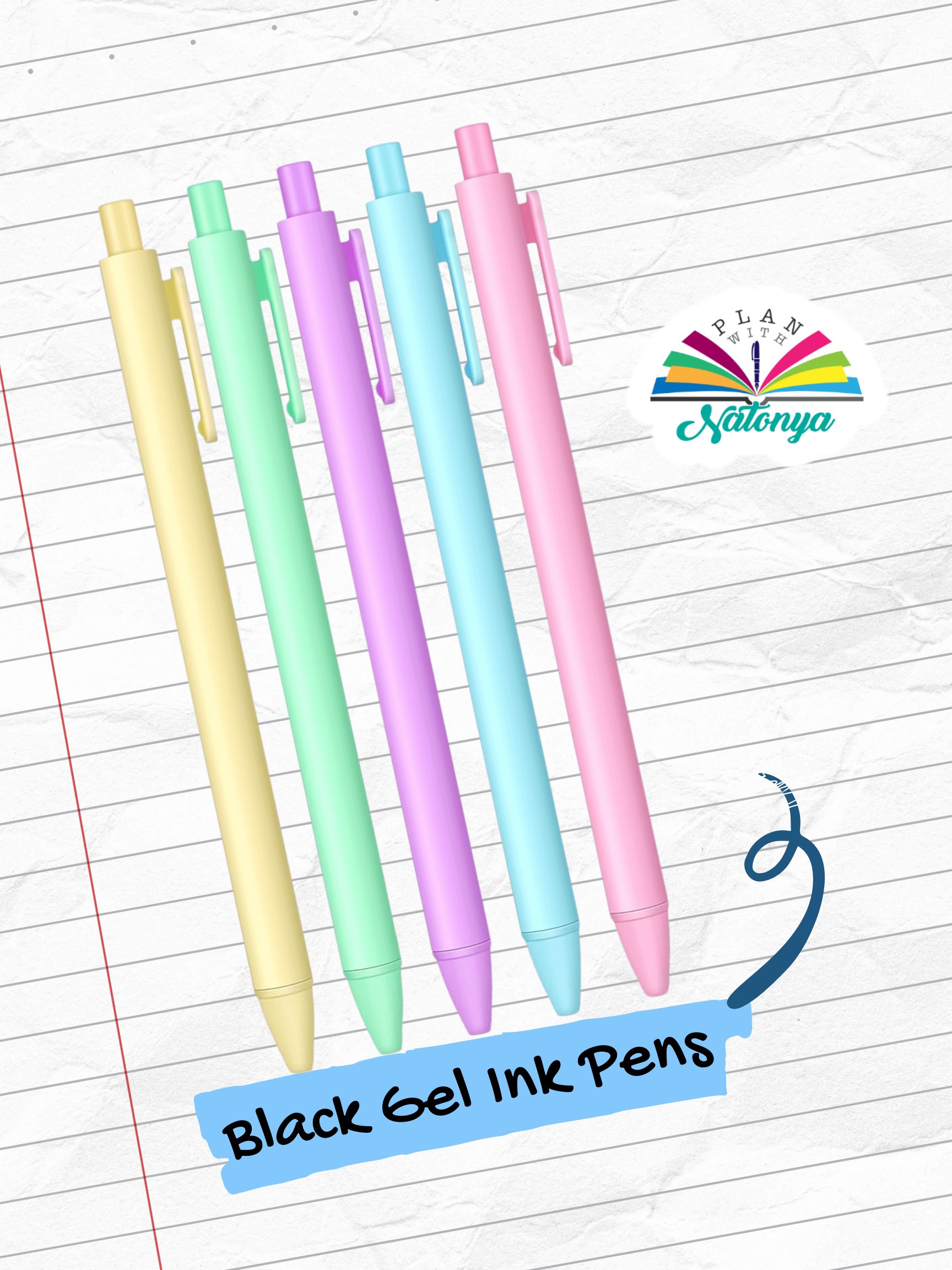 Black Gel Ink Pens_0