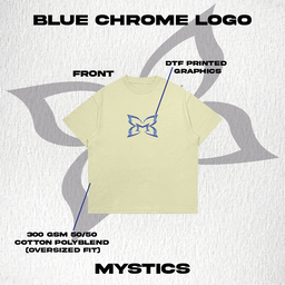 BLUE CHROME [CREAM WHITE]
