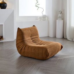 Willow Lounge Chair – Amber Brown Flannel