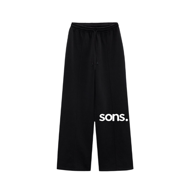 SONS BLACK TRACKPANTS