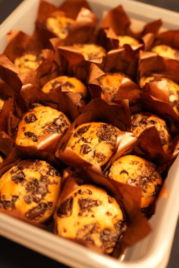 Banana Chocolate Chip Muffins 
