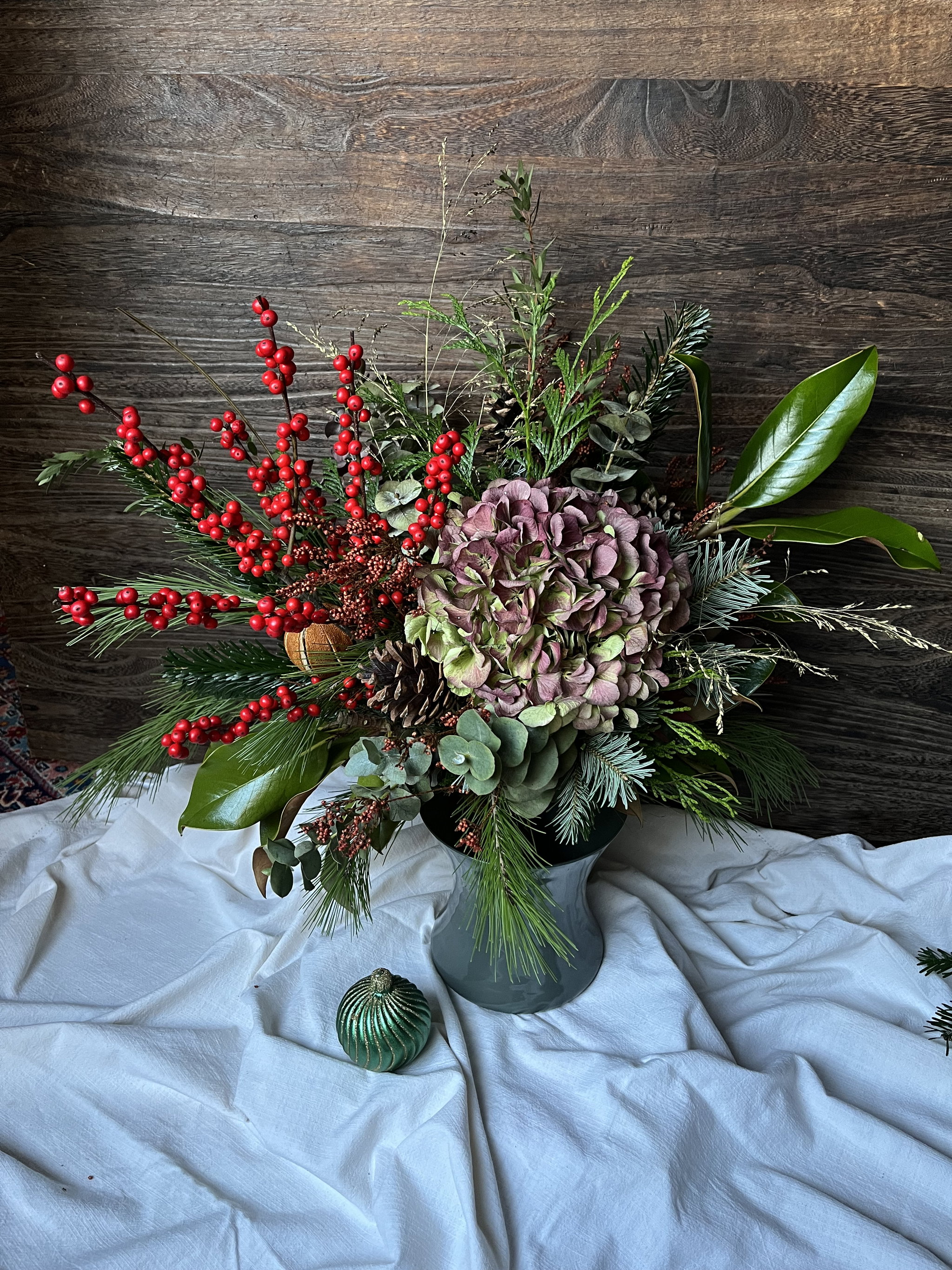 RAMO DE HORTENSIA E ILEX_2