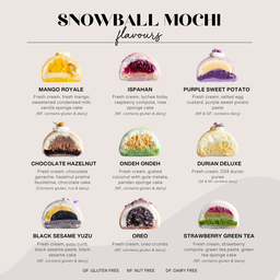 Box of 4 Snowball Mochis