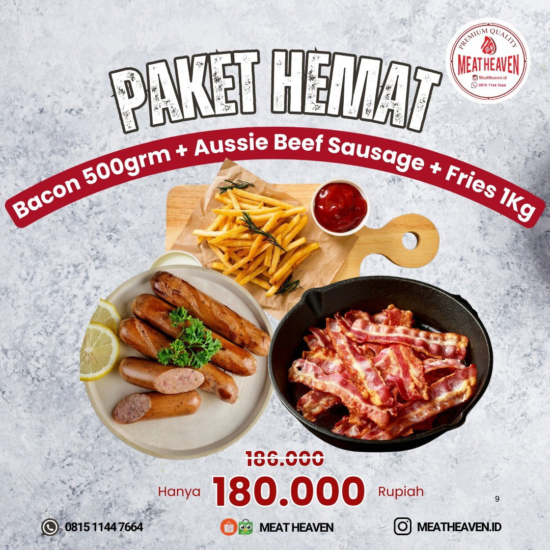 Paket Hemat American Breakfast With 1KG Fries_0