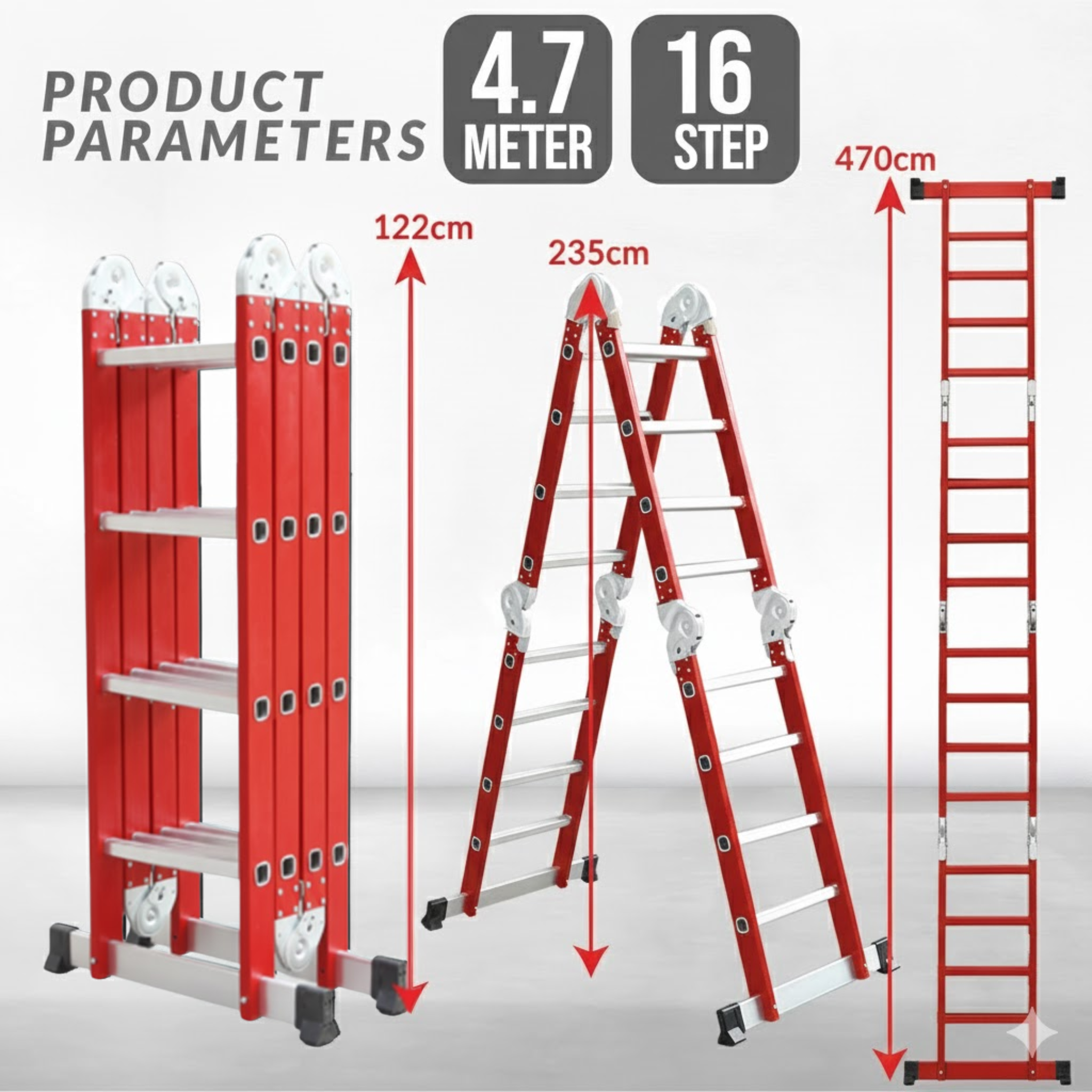 HEAVY DUTY MULTIPURPOSE WORK LADDER_7