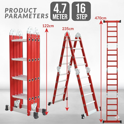 HEAVY DUTY MULTIPURPOSE WORK LADDER
