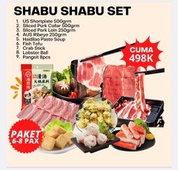 Paket Shabu-Shabu Set 6-8 Pax
