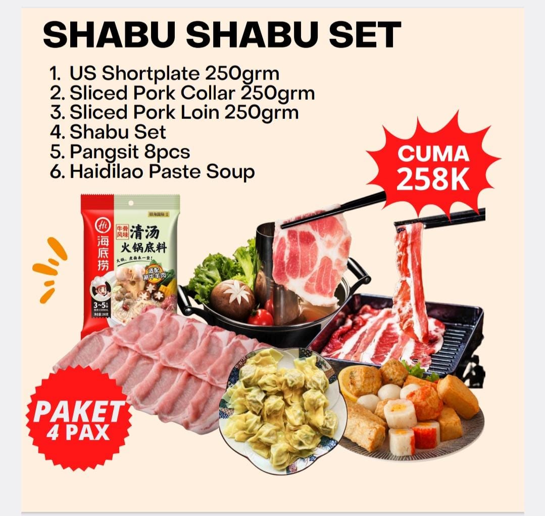 Paket Shabu-Shabu Set - 4 Pax_0