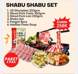 Paket Shabu-Shabu Set - 4 Pax