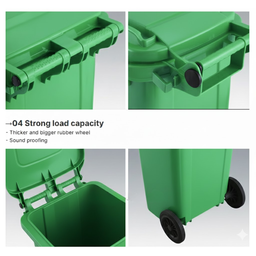 LARGE GARBAGE BIN WHEEL (TONG SAMPAH)