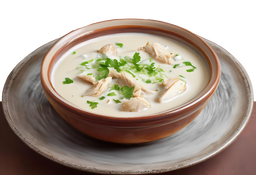 Creamy Chicken Soup شوربه الدجاج بالكريمه