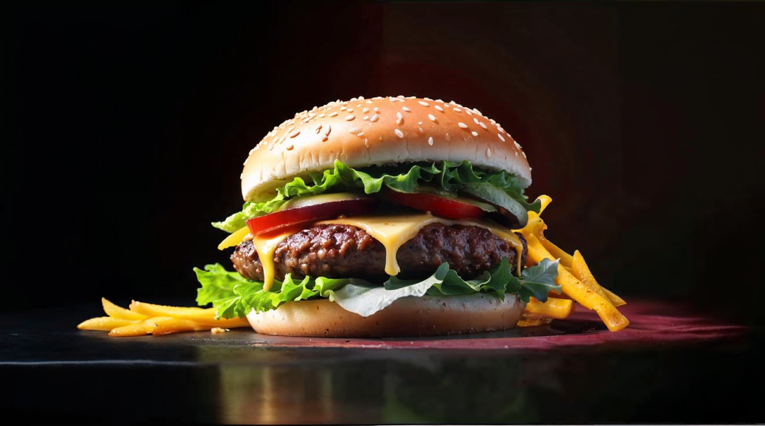 Beef Burger برجر لحم بقري