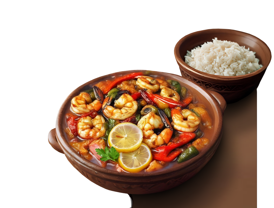 Shrimp Tagine طاجن الروبيان
