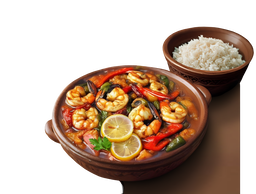 Shrimp Tagine طاجن الروبيان