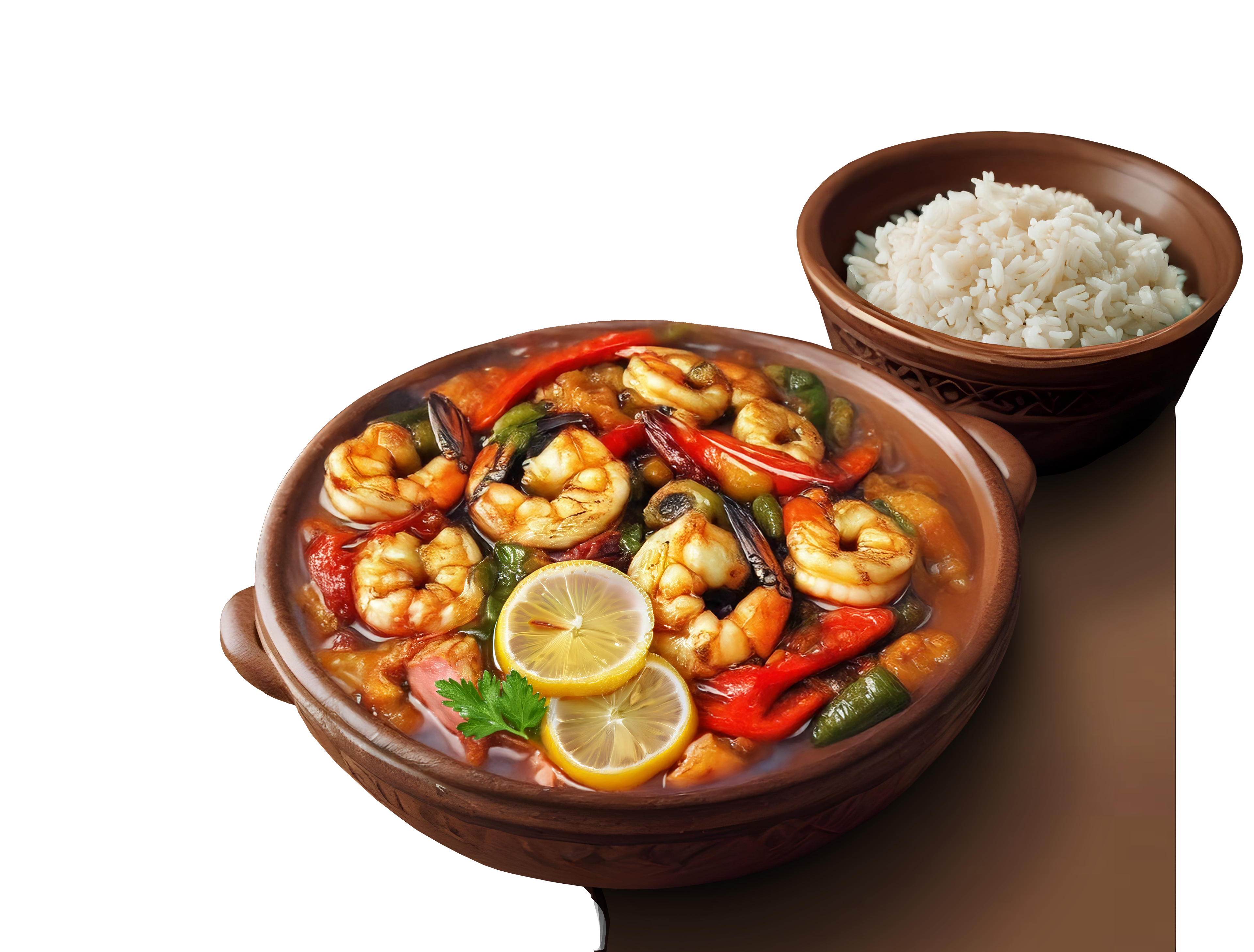 Shrimp Tagine طاجن الروبيان