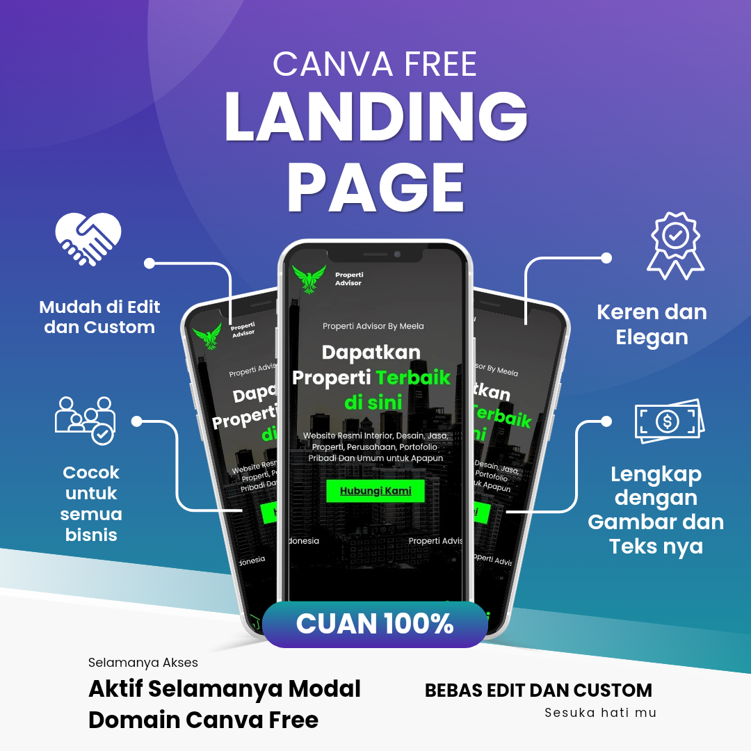 30+ Template Landing Page Format Canva_6