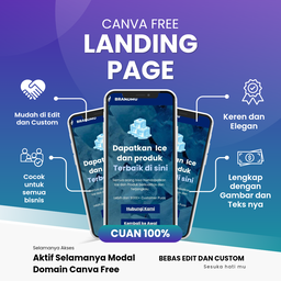 30+ Template Landing Page Format Canva