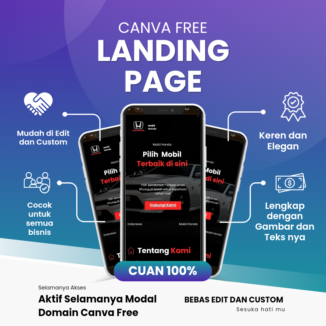 30+ Template Landing Page Format Canva_4