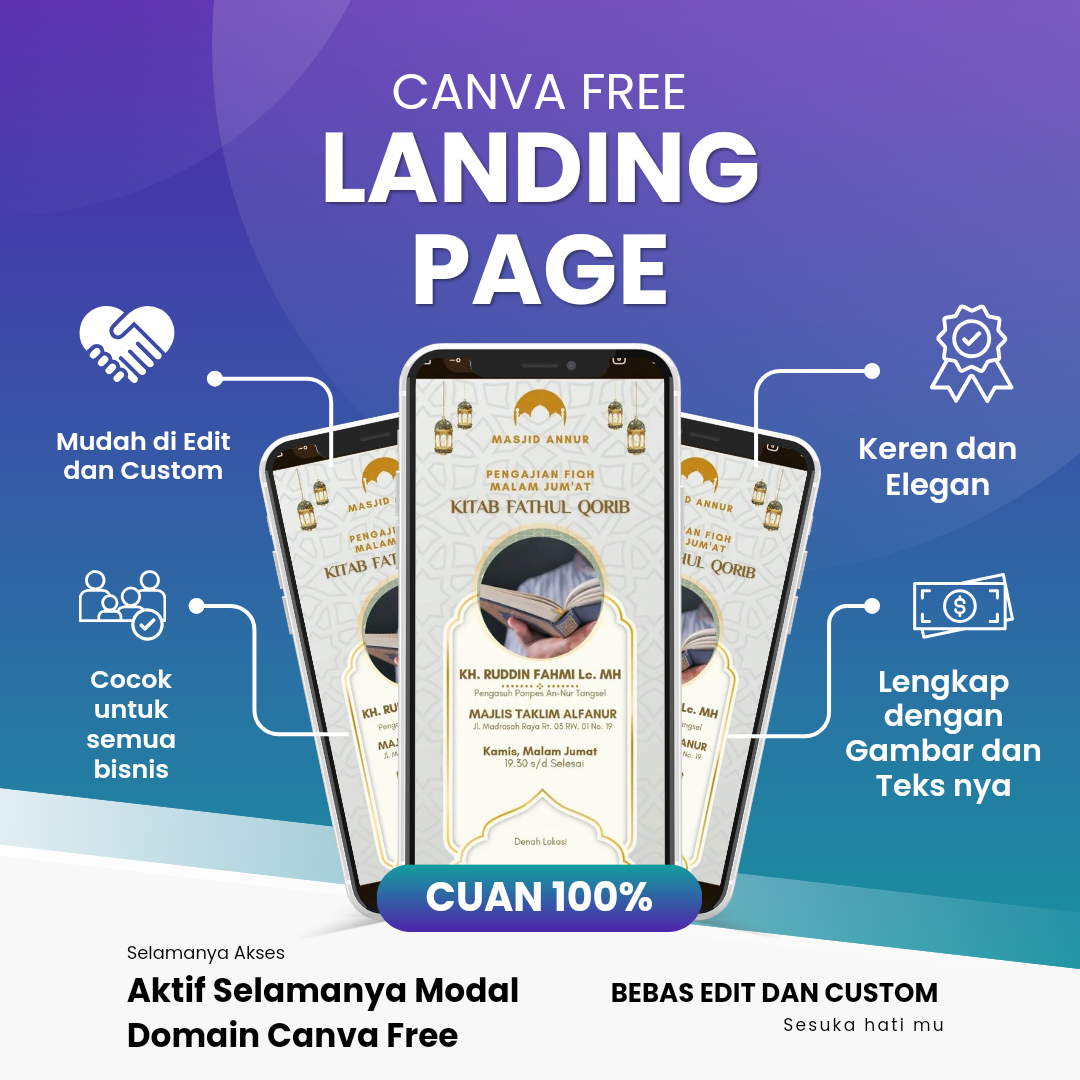 30+ Template Landing Page Format Canva_12