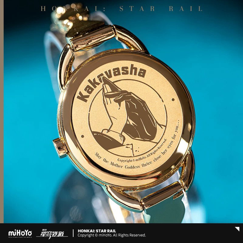 Honkai Star Rail Aventurine Impression Wrist Watch_2