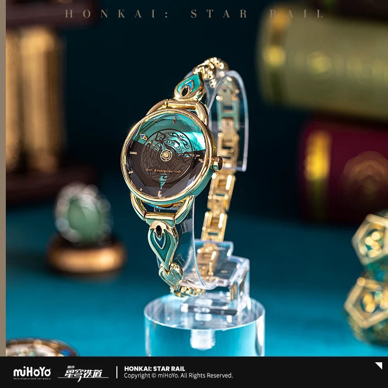 Honkai Star Rail Aventurine Impression Wrist Watch_0