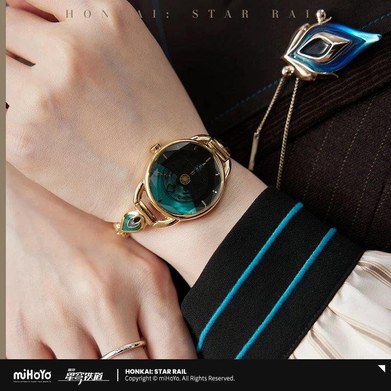 Honkai Star Rail Aventurine Impression Wrist Watch_4