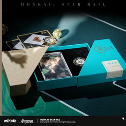 Honkai Star Rail Aventurine Hedge a Bet Collectible Card and Chip Set