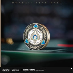 Honkai Star Rail Aventurine Hedge a Bet Collectible Card and Chip Set