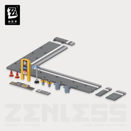 Zenless Zone Zero Sixth Street Building Blocks - Coffee Shop