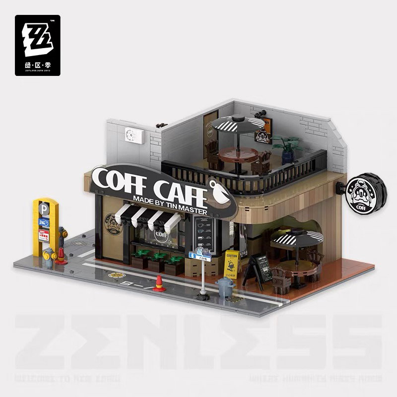 Zenless Zone Zero Sixth Street Building Blocks - Coffee Shop