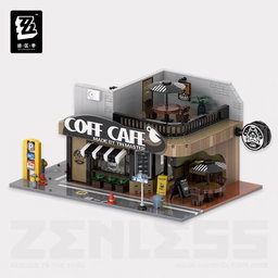 Zenless Zone Zero Sixth Street Building Blocks - Coffee Shop