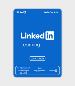 LinkedIn Learning [Co-Abonnement]