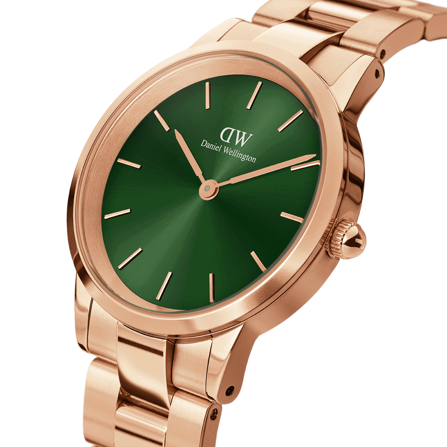Iconic Link Emerald Green RoseGold_1