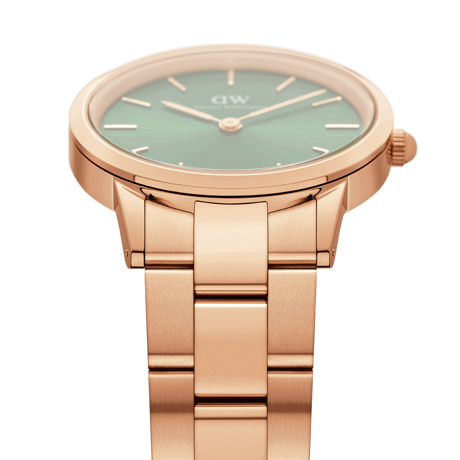 Iconic Link Emerald Green RoseGold_2