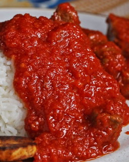 White Rice And Stew