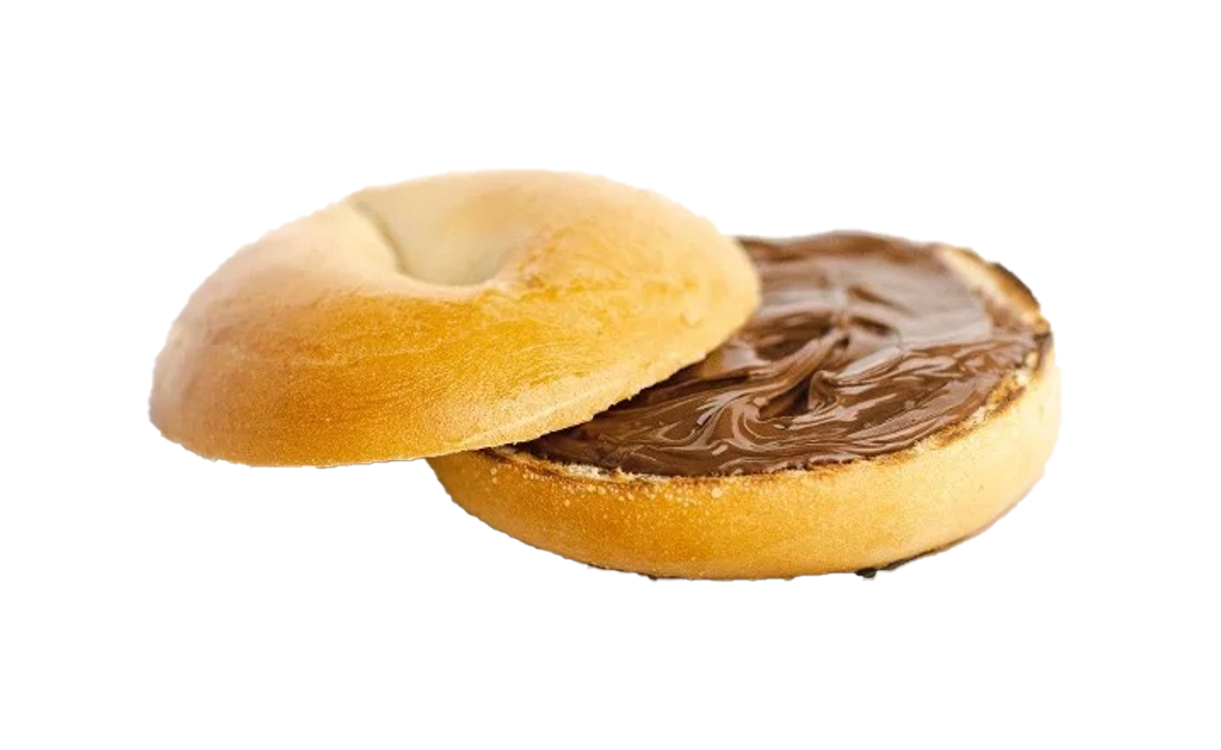 Bagel Dulce (Nutella y queso crema)_0